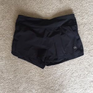Gap black running shorts